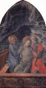 Fra Filippo Lippi The Dead Christ Supported by Mary and St.John the Evangelist Germany oil painting artist